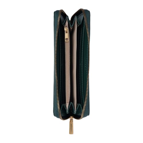 Miraggio Rumi Zip Around Wallet for Woman | 4 Compartment Women Wallet | Gift Items for Women