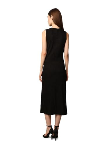 ONLY Women's Regular Fit Black Dress