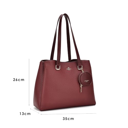 Akiki London Women's Romford Satchel Handbag | Satchel Bag for Work | Ladies Purse | Stylish Shoulder Bag | Gift For Women