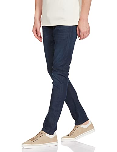 JACK & JONES Men's Regular Jeans (12207720-Dark Blue Denim_Dark 30)