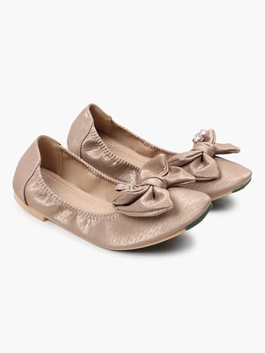 KLAUR MELBOURNE Women’s Classic Loafers – Elegant Square Toe Slip-On Dress Shoes with Gold Buckle