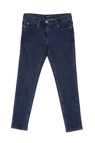 Allen Solly Girls Navy Slim Fit Jeans