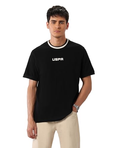 U.S. POLO ASSN. Denim Co. Men's Relaxed Fit Pure Cotton T-Shirt