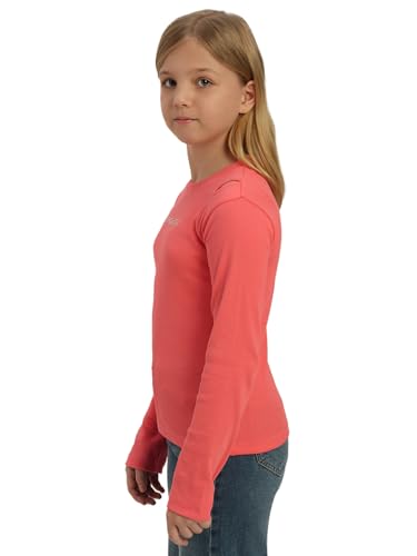 VERO MODA Girl Regular Fit Pink Tshirt