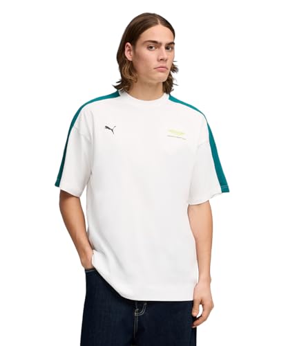 PUMA | Aston Martin F1 Lifestyle Men's T7 Oversized Tee | Green Lux | M