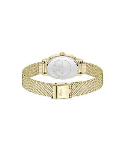 Lacoste Lacoste Parisienne Qtz Basic Light Gold Oval Dial Women's Watch- 2001453