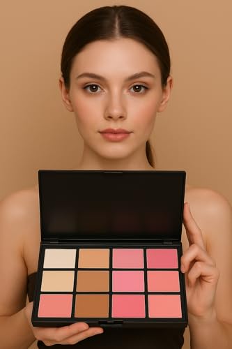 MEGAGA USA Color Explosion Makeup Kit Thirty Vibrant & Neutral Tones in One Sleek Case