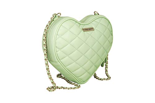 FLYING BERRY Womens Heart Shape Sling Bag (TURQUOIES)