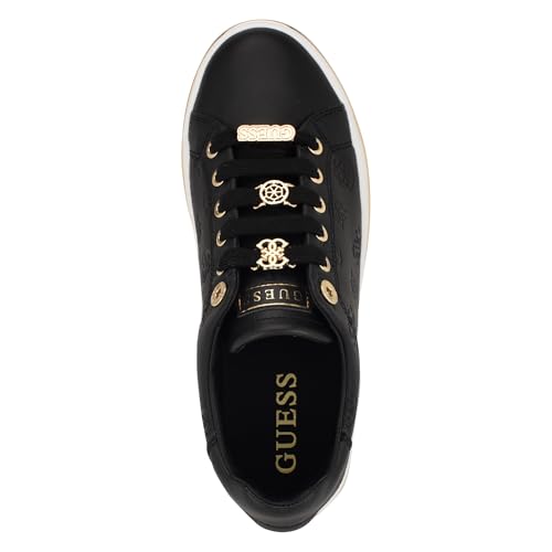 Guess Women's Stasey Trainers, Black 001, 5 UK