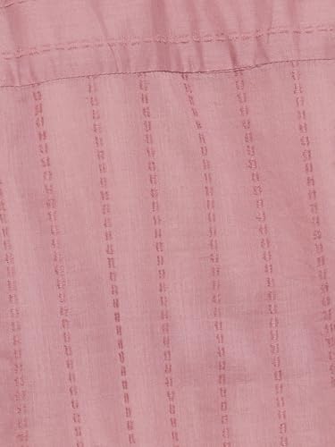 Max Women Embroidered Oversized Shirt (Purple_3XL)