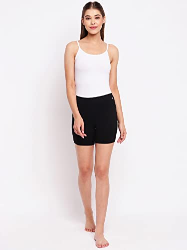 Enamor Women's Shorts (Black, L)