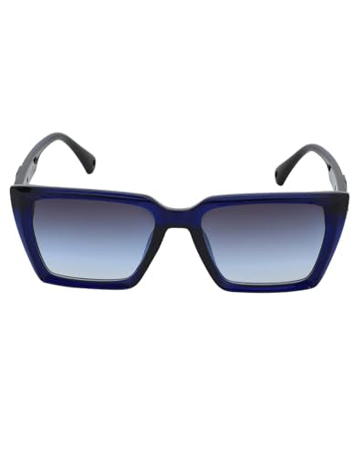 Carlton London Blue Toned with UV Protected Rectangle Sunglass for women