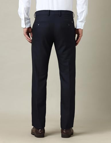 Arrow Men's Dobby 1851 Trouser Navy