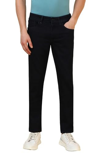 Allen Solly Men's Skinny Jeans (ALDNASKFZ10330_Navy
