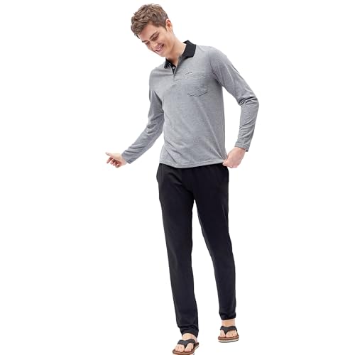 Sweet Dreams Men Striped Pyjama Set