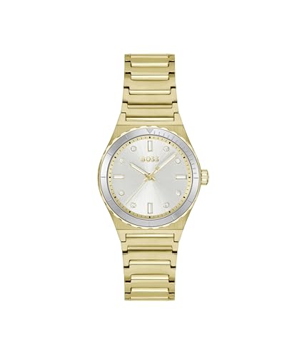 Boss Candor Sport Qtz Basic Silver White Round Dial Women's Watch- 1502789