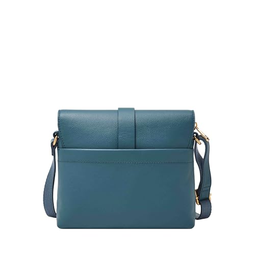 Fossil Women's Kinley Blue Crossbody Bag ZB7878106