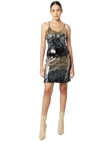 VERO MODA Women's Polyester Sheath Above The Knee Dress (10317316- Black