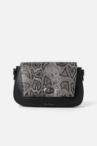 Women Black Print Casual Sling Bag