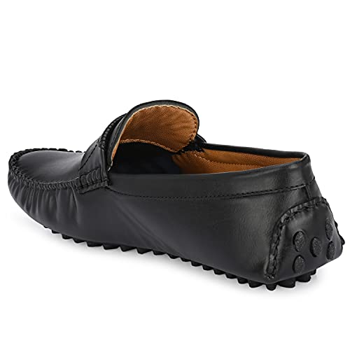 Prolific Men's Formal Drving Loafer Shoes (Size UK 6-13) Black