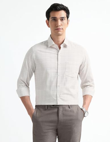 Arrow Beige Formal Shirt_ARAEOSH2957_39