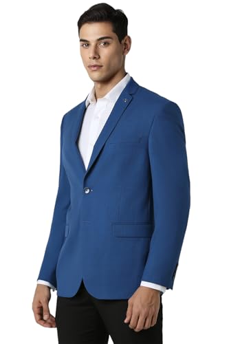 Van Heusen Men's Blazer (VHBZFSLF643414_Blue