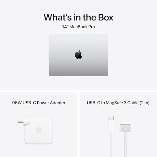 Apple 2026 MacBook Pro Laptop with M5 Max chip with 18‑core CPU and 32‑core GPU: Built for AI, 35.97 cm (14.2″) Liquid Retina XDR Display, 36GB Unified Memory, 2TB SSD Storage; Silver