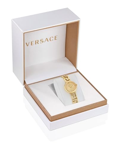 Versace Analog Gold Dial Women's Watch-VE7A00323