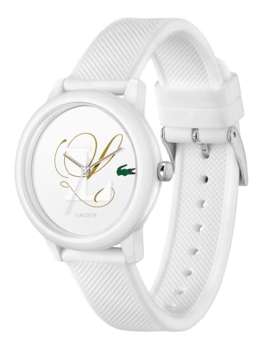 Lacoste Lacoste.12.12 Qtz Basic White Round Dial Women's Watch- 2001515
