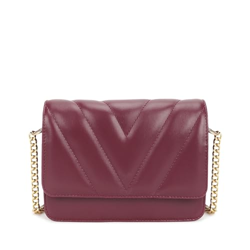 Fastrack Pop Sling | Faux-Leather Women’s Handbag | Hardware with Chain Strap, Magnetic Closure & Smart Organised Compartment