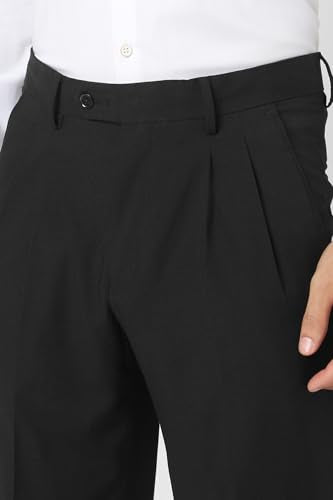 Van Heusen Men's Regular Work Utility Pants (VHTPFCPBP75394_Black