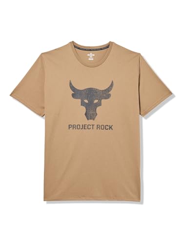 Under Armour Men's Project Rock Payoff Graphic Short Sleeve T Shirt, (251) Bayou / / Black, 3X-Large