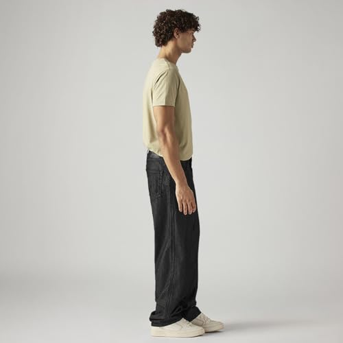 Levi's Men's 578 Black Loose Fit Mid Rise Jeans