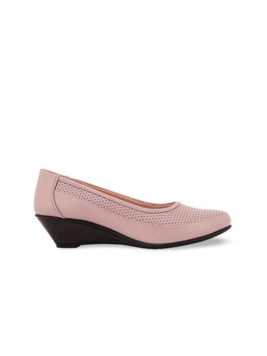 ELLE Women Pumps,Peach,UK-3