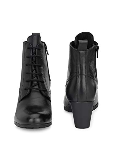 Delize Women's Black Ankle Booties
