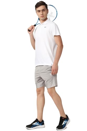 Reebok Men's Regular Fit Polo Shirt (IB4973_White
