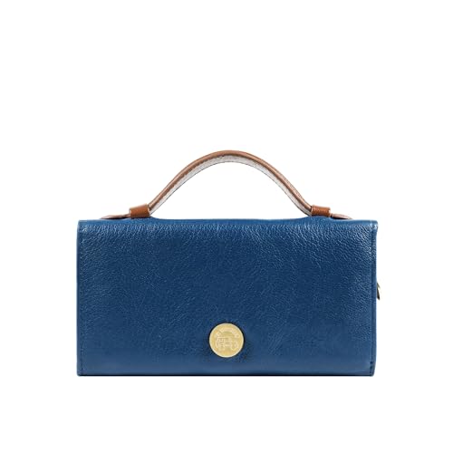 Hidesign Women's Genuine Leather Tri Fold Wallet
