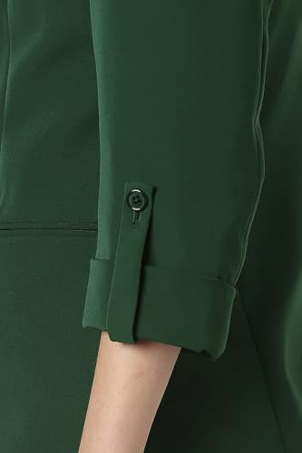 Van Heusen Women's Blazer (VWBZFRGFQ59128_Green