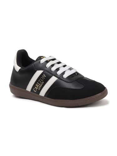 Carlton London Women Shoes,Black-White,UK-7