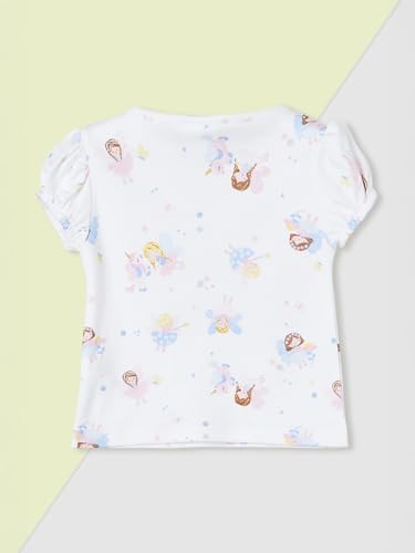 Max Girls Printed Top - Pack of 2 (Blue_6-12 M)