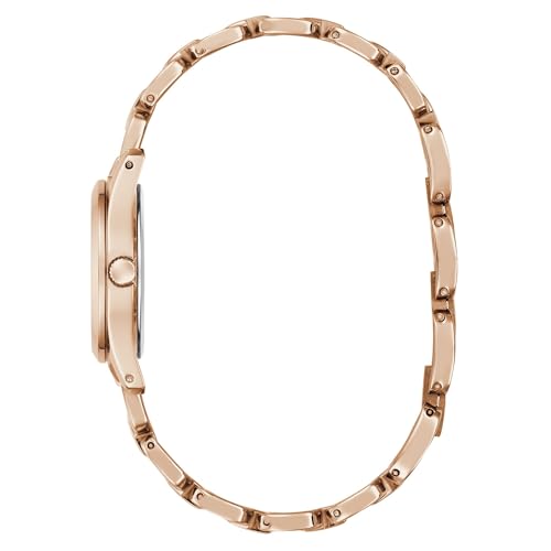 GUESS Rose Gold Round Dial Analog Women's Watch - GW0927L4