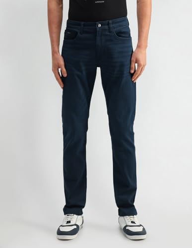 Arrow New York Men's Slim Jeans (ANAIJN2659_Indigo