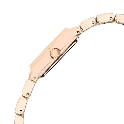 Fastrack Vyb Successor Quartz Analog Rose Gold Dial Rose Gold Alloy Strap Watch for Women - FV60110WM01