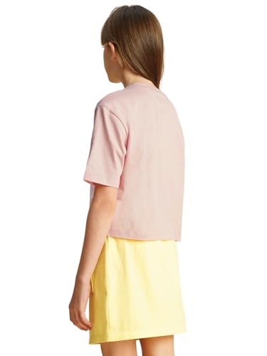 VERO MODA Girls Boxy Pink T-Shirt
