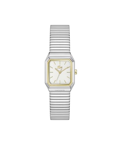 Lacoste Rene Qtz Basic White Rectangle Dial Women's Watch- 2001506