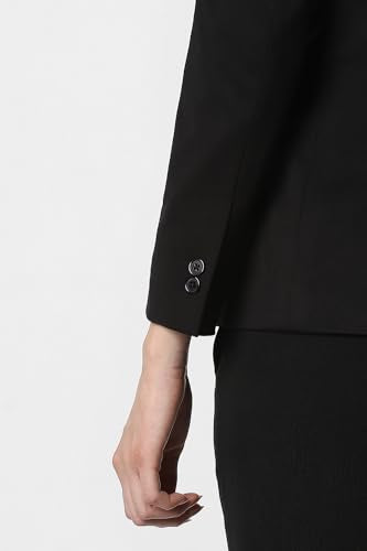 Van Heusen Women's Blazer (VWKZFRGFW00149_Black