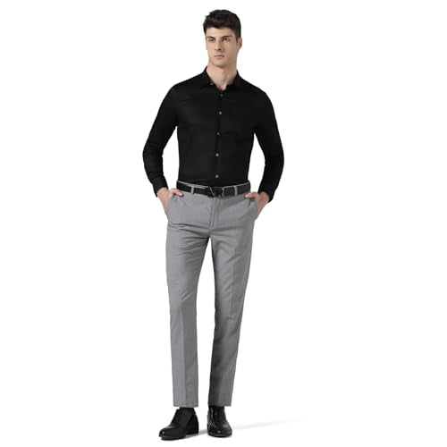 Blackberrys Men India Slim Fit Formal Shirt Black