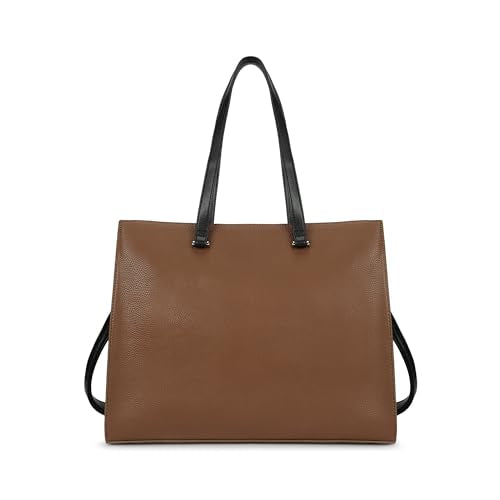 Fastrack CarryAll Laptop Tote | Faux-Leather Women’s Tote Bag | 14'' Laptop Sleeve, Dual Carry Options & Multi-Compartment Design