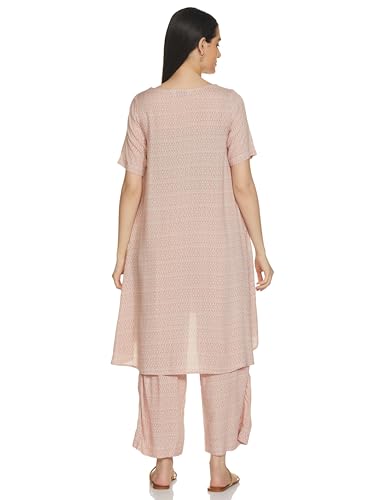 BIBA Women's Cotton Kurta Suit Set (SKDASRTD8806ESS23BEG_Green