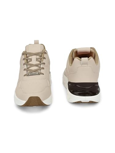 OFF LIMITS Men CLOUDPUP Casual Sneakers, Cream, 8 UK